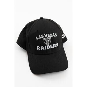 Las Vegas Raiders New Era 9FORTY Hat Cap Strapback Adjustable Black NFL